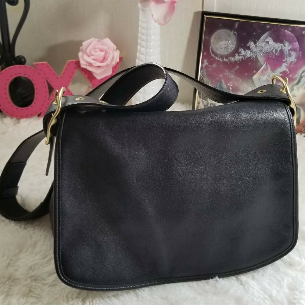 New ! Coach Legacy Saddle bag Messenger Crossbody